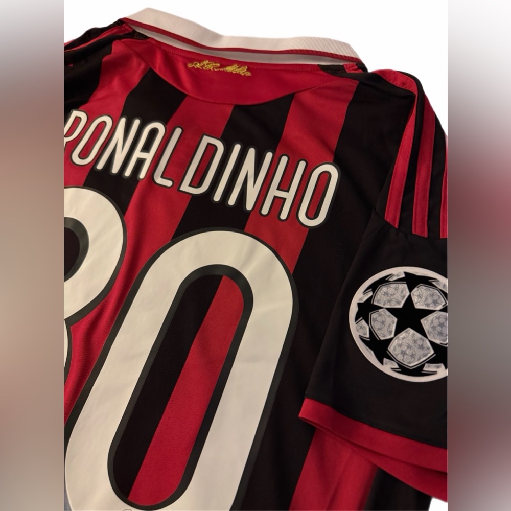 Ronaldinho AC Milan retro jersey - Picture 3 of 3